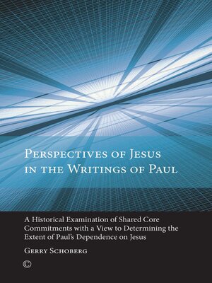 cover image of Perspectives of Jesus in the Writings of Paul
